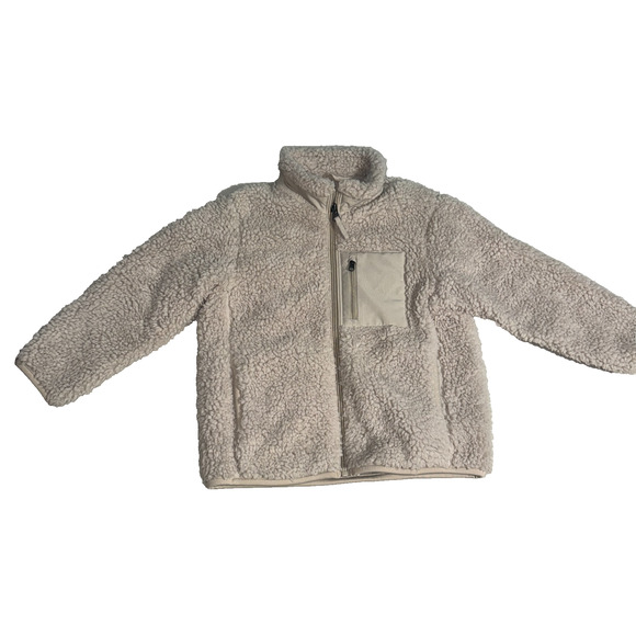 Uniqlo Kids 3-4 Fleece Jacket Outdoor Cool Weather Warm Cozy Soft Autumn Layer - Picture 1 of 8